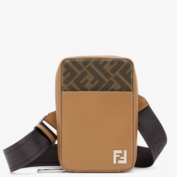 SALE!! Fendi unisex FF Squared trunk crossbody bag NEW - Picture 1 of 12